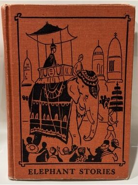 Vintage 1956 Hardcover - Elephant Stories for early readers